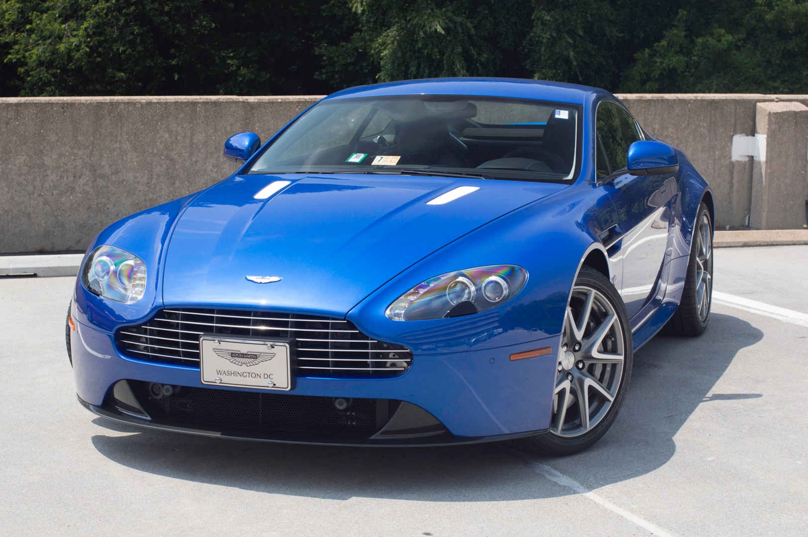 Aston Martin Vanquish Cobalt Blue